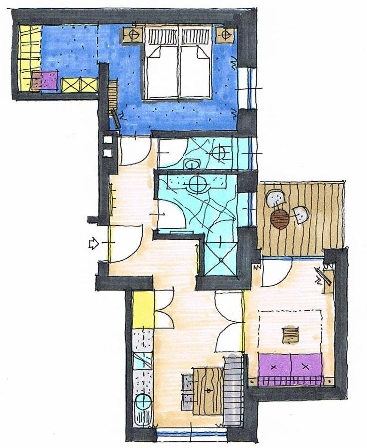 Haus Steissbach Apartman Sankt Anton am Arlberg Kültér fotó